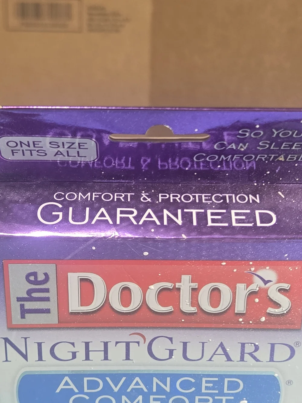 NightGuard Advanced Comfort - Purple/White Dental Protector
